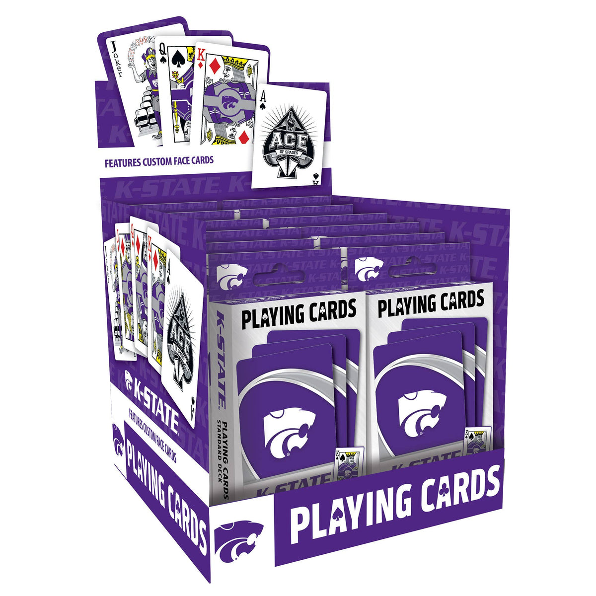 Kansas State Wildcats Playing Cards