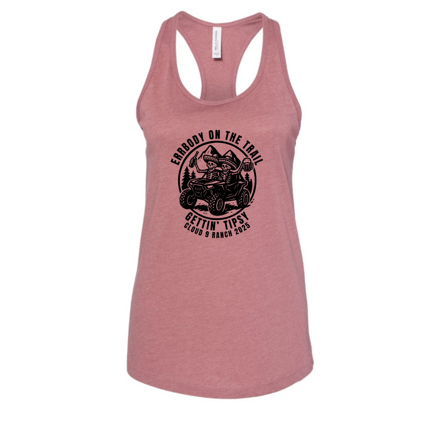 Cloud 9 Ranch 2025 Ladies Racerback Tanks
