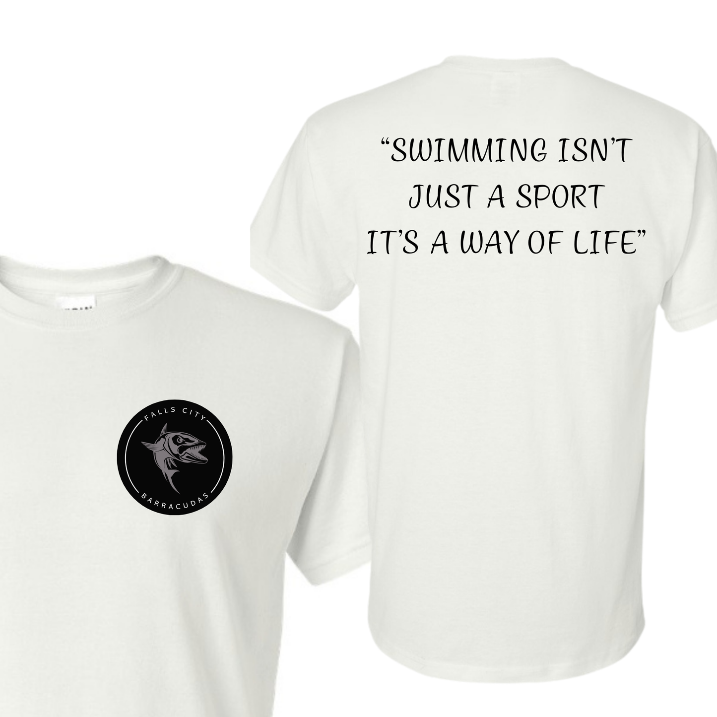 Barracudas & Quote Tee