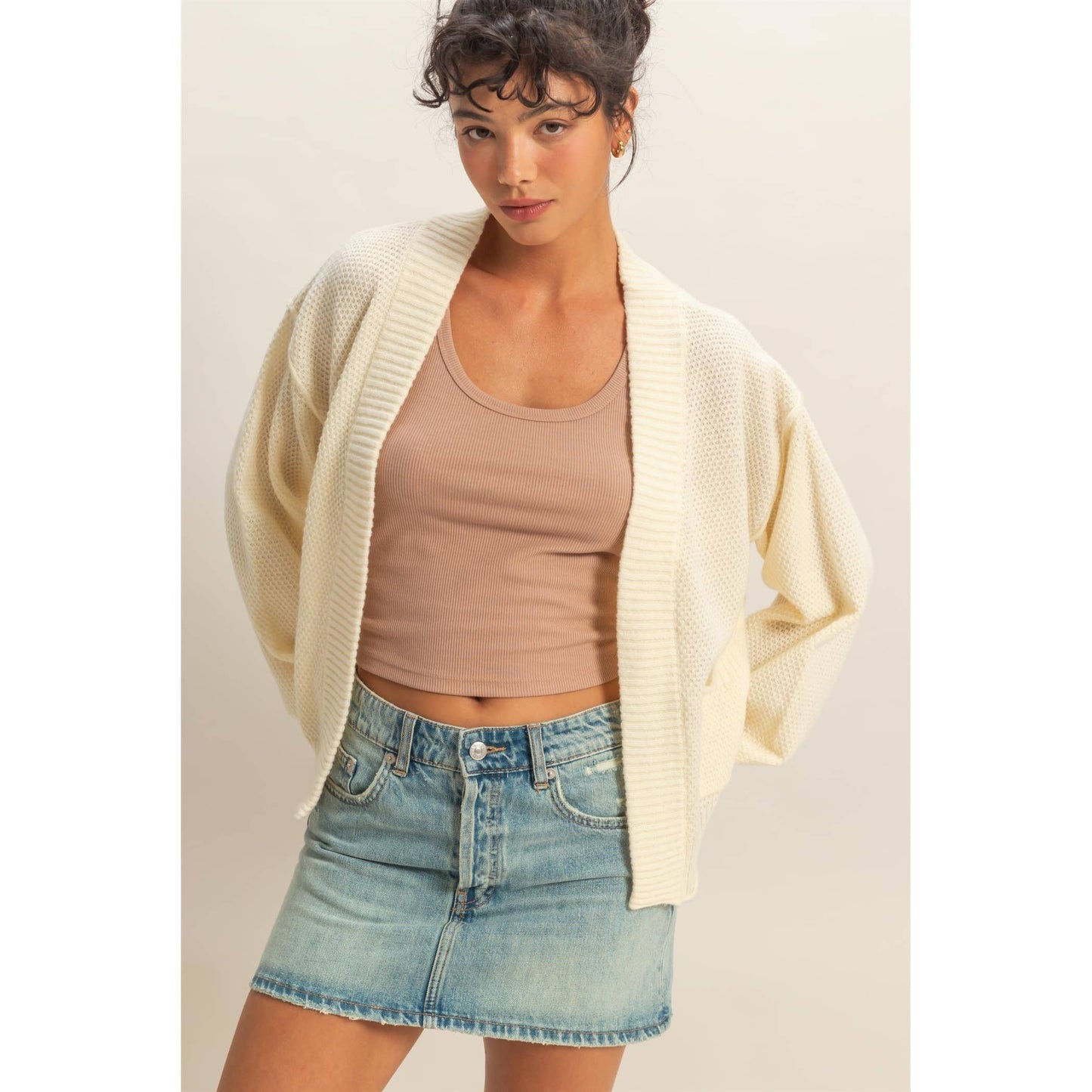 Oversized Knit Cardigan