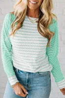 Stripe Raglan Long Sleeve