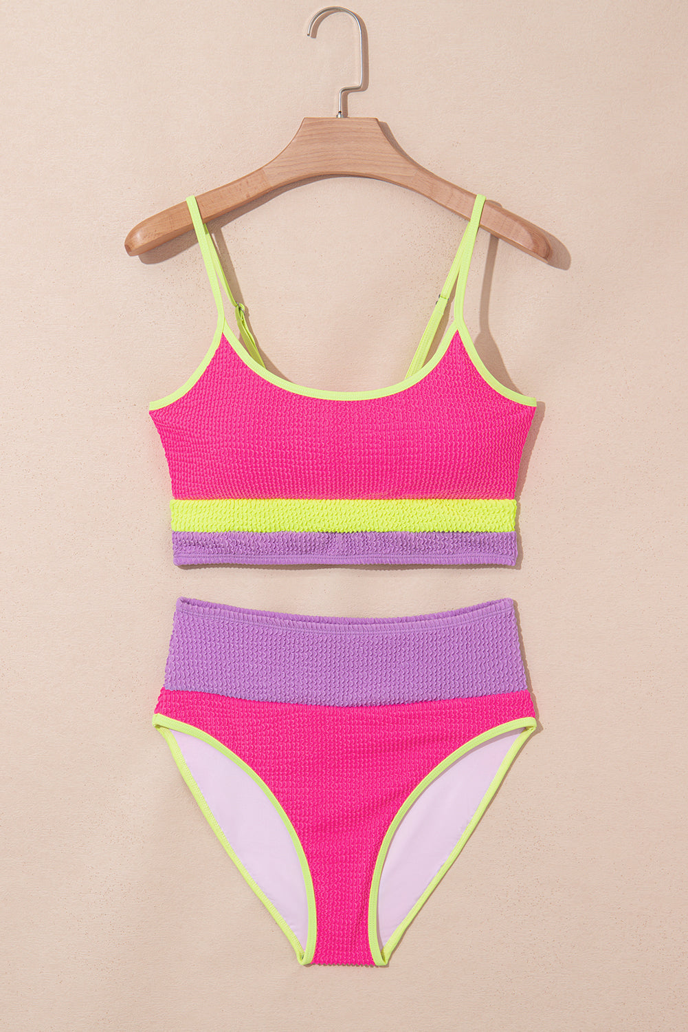 Pink Purple Patchwork 2pc