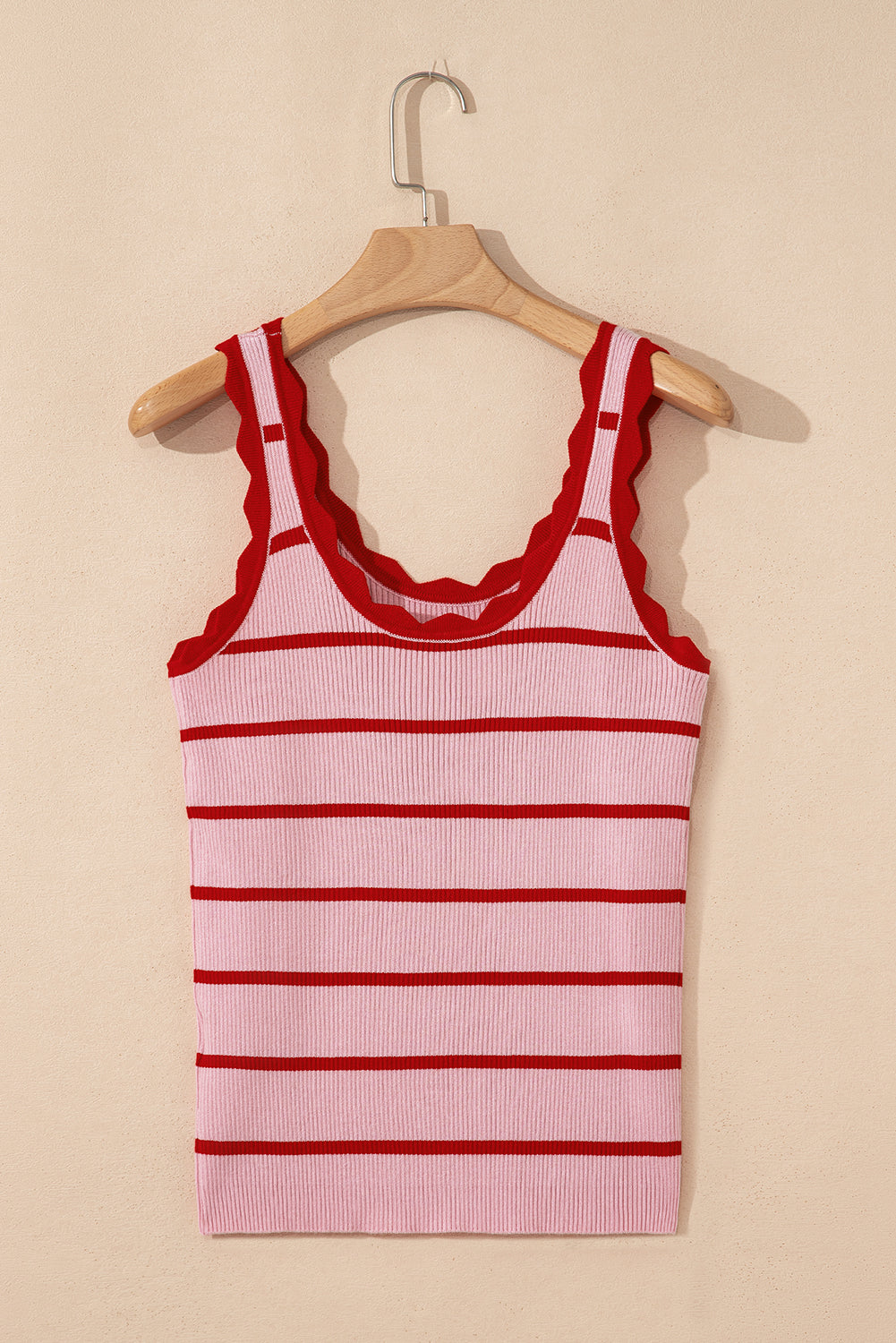 Rose Striped Sweater Vest