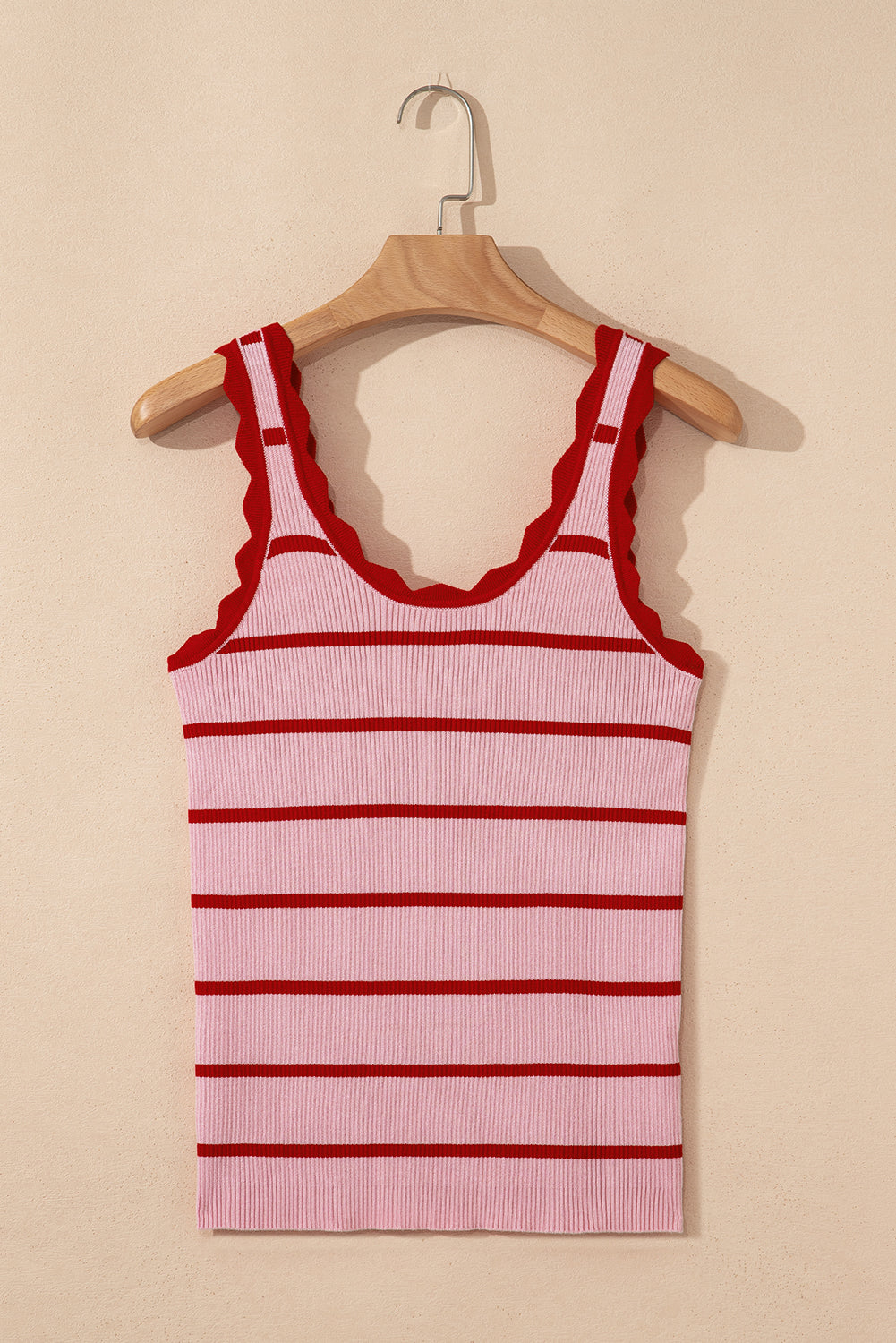 Rose Striped Sweater Vest