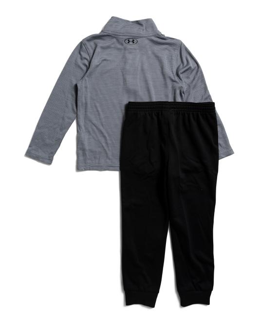 UNDER ARMOUR Toddler Boys 2pc Quarter Zip Top And Pants Set