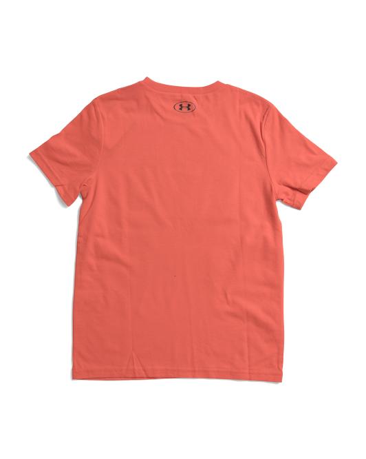 UNDER ARMOUR Boys Baseball Level Up Short Sleeve Tee