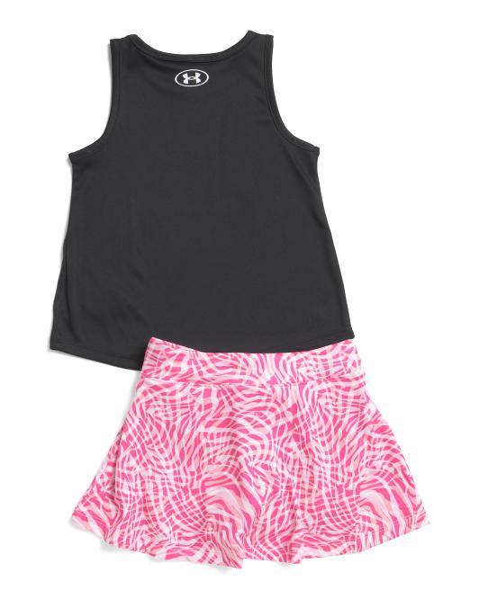 UNDER ARMOUR Toddler Girls 2pc Tank And Skort Set
