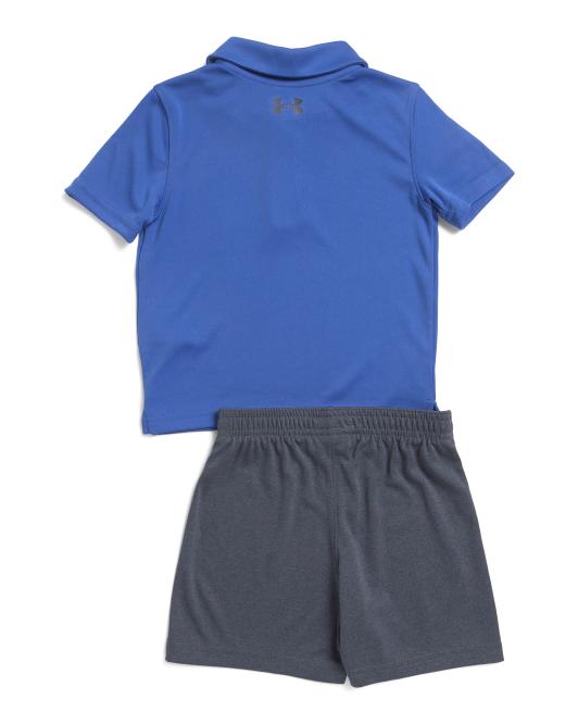 UNDER ARMOUR Toddler Boys 2pc Polo And Shorts Set