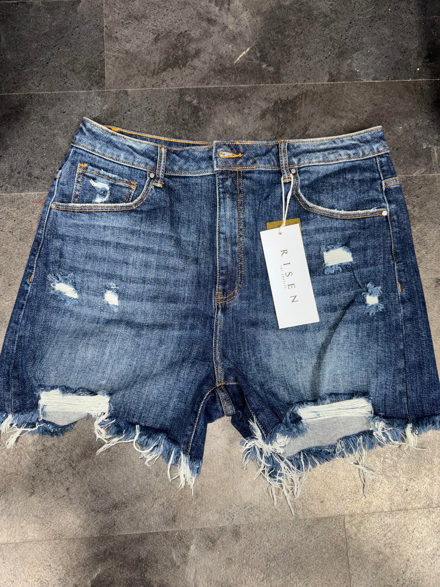 Risen Plus High Rise Distressed