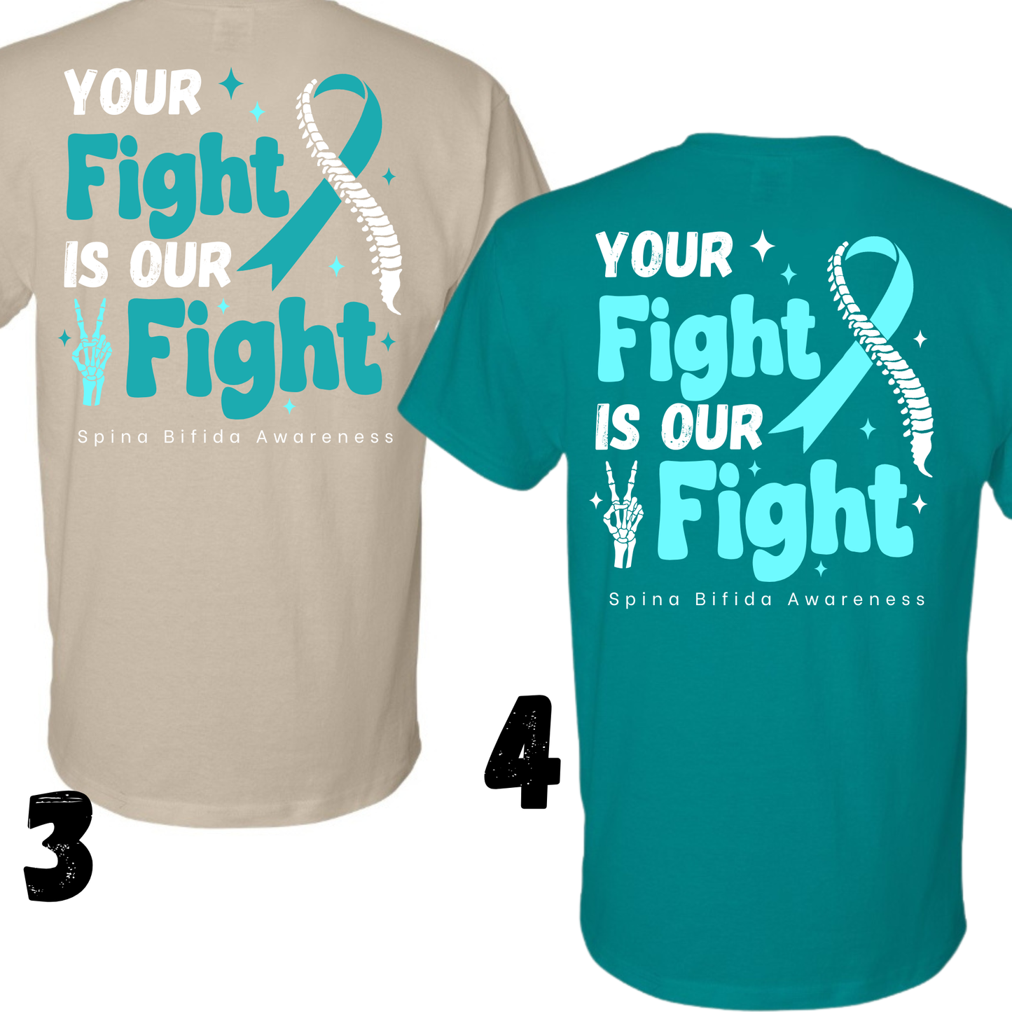 Spina Bifida Awareness Tees