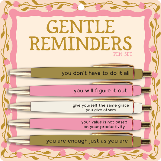 Gentle Reminders Pen Set