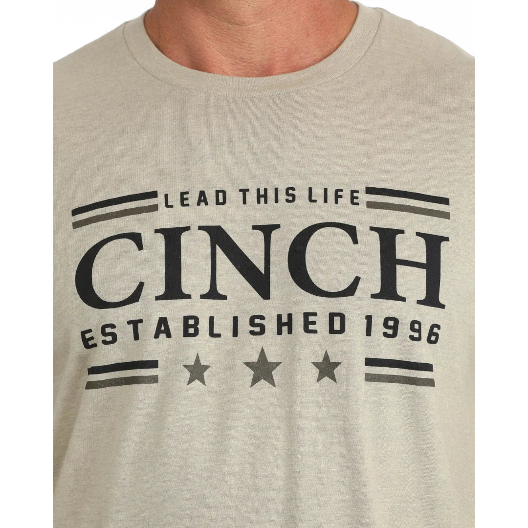Cinch Men's Khaki T-Shirt