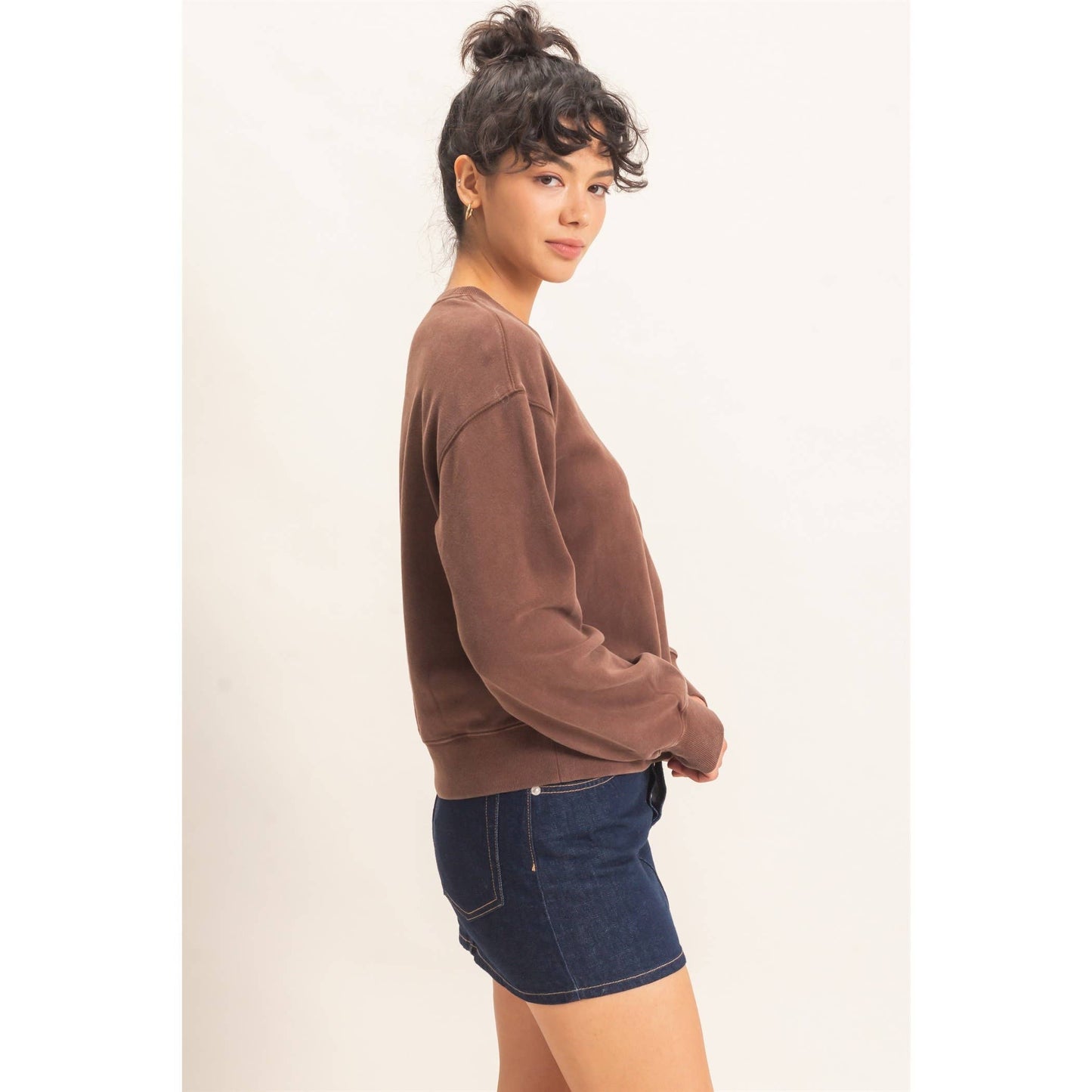 Acid Wash Sweatshirt