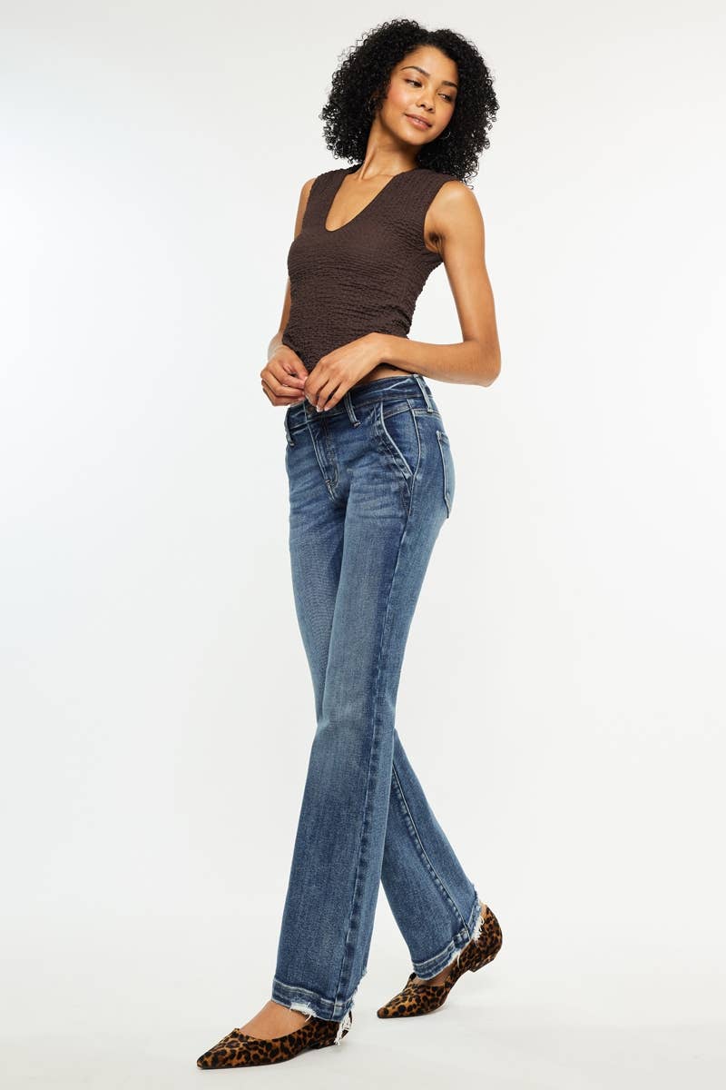 Kan Can MID RISE BOOTCUT JEANS