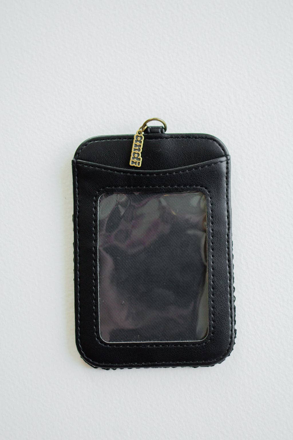 ID Badge Holder: Brown