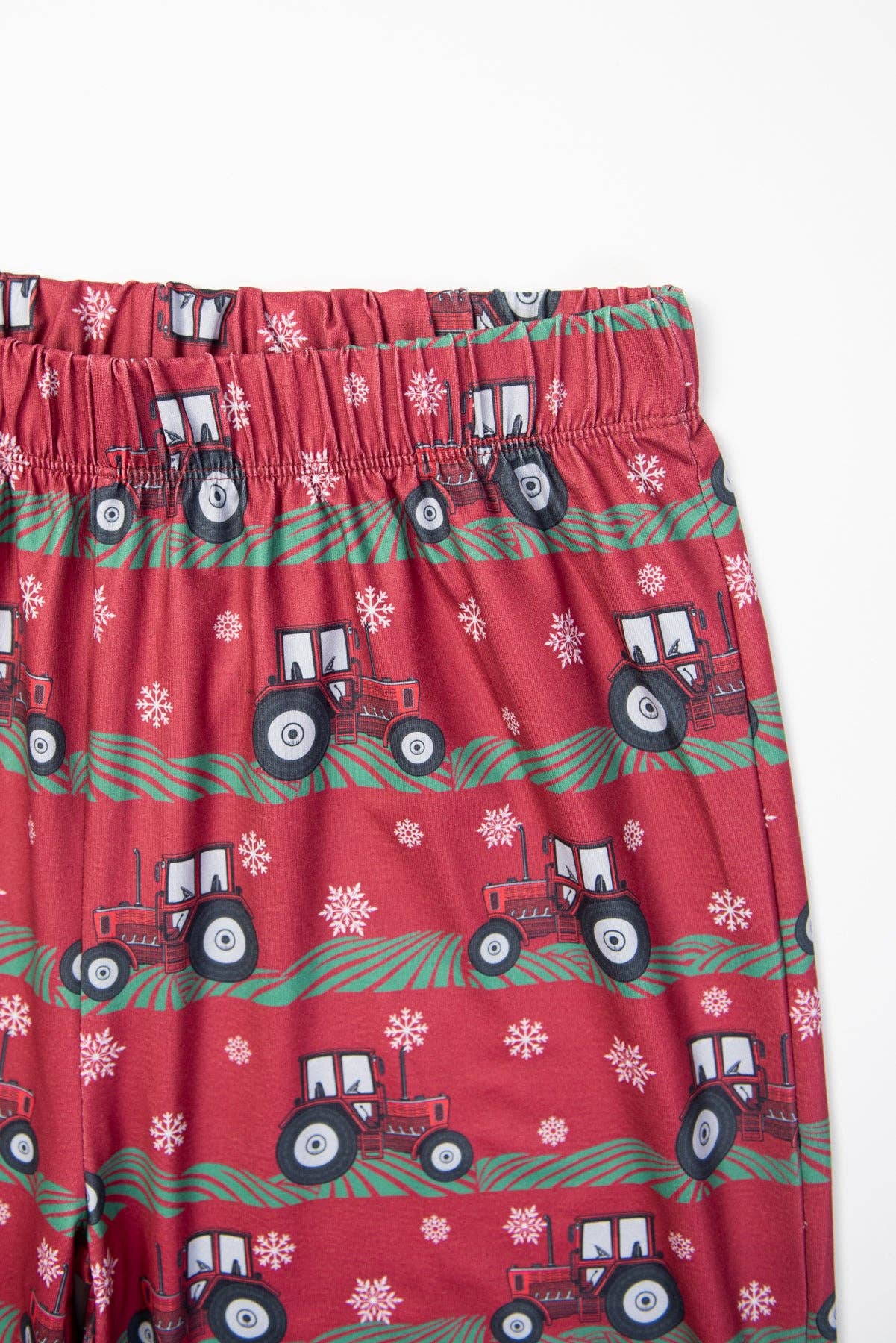 Red Tractor Pajama Pants