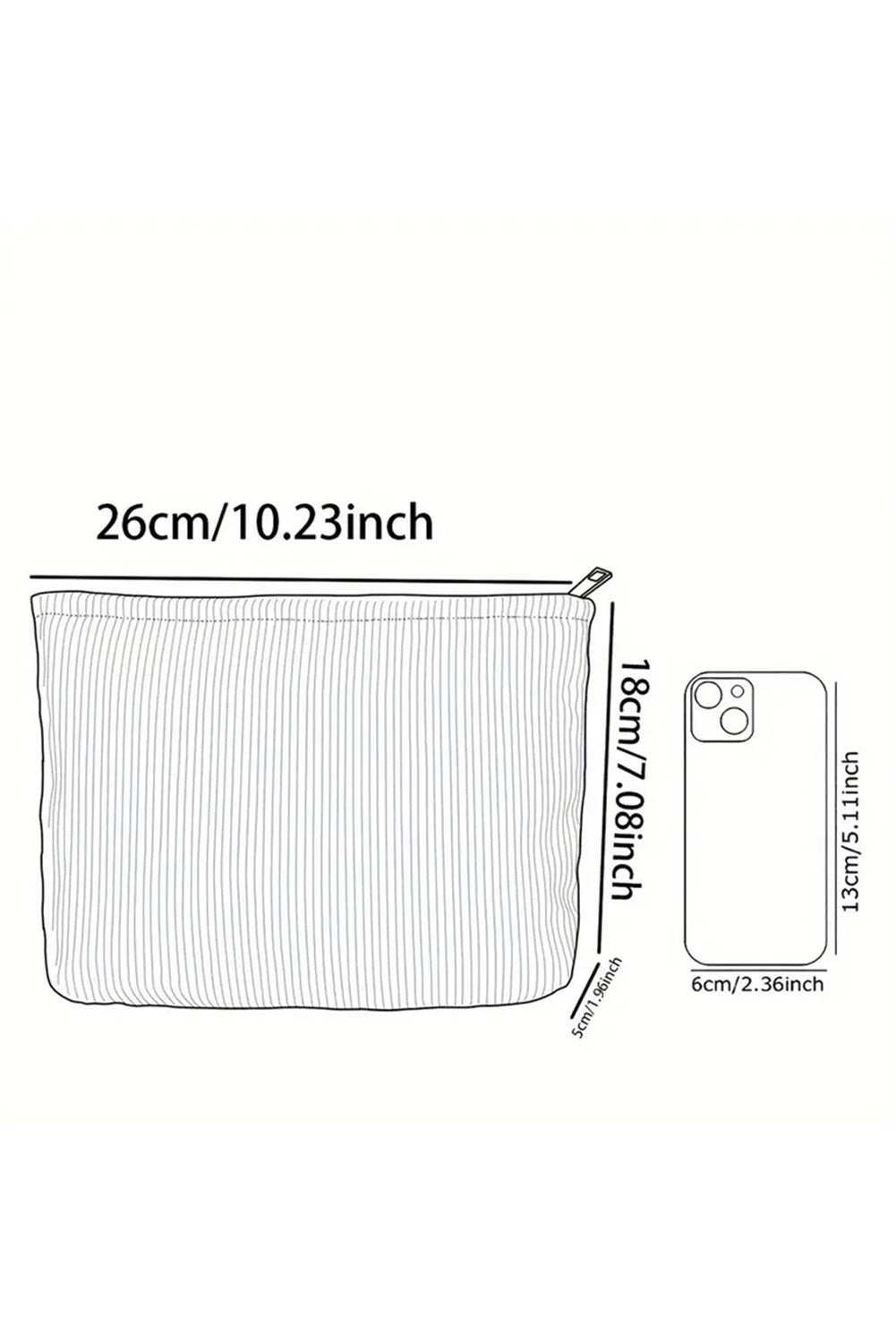Bow Makeup Bag