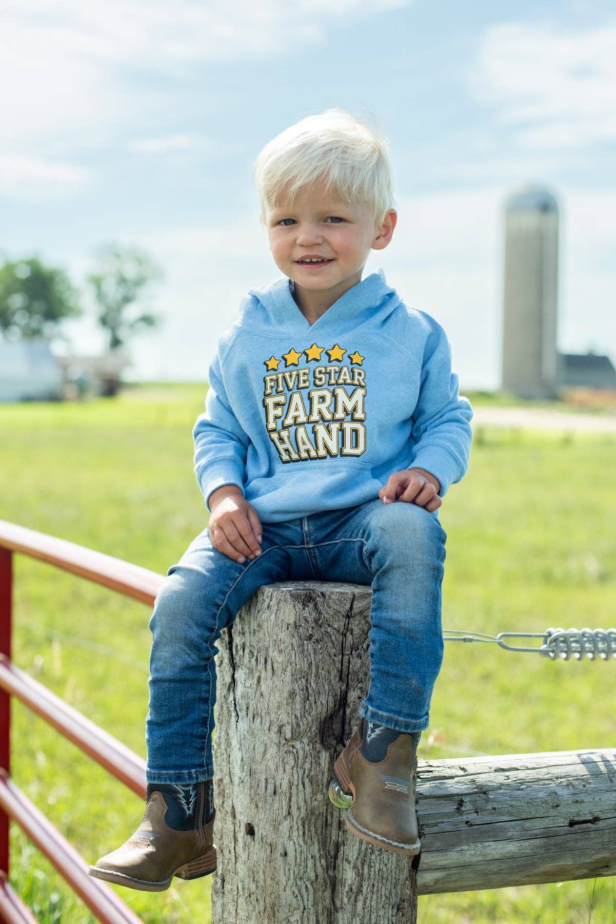 Five Star Farm Hand Toddler/Youth Hoodie