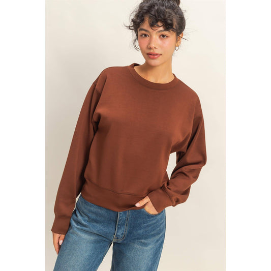 Double Knit Crew Neck