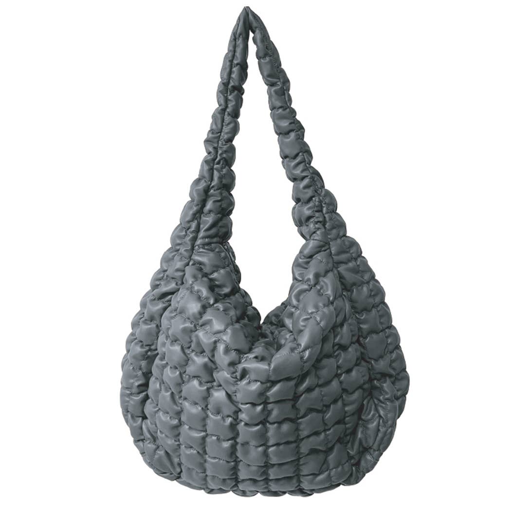 Stylish Quilted Puffer Handbag