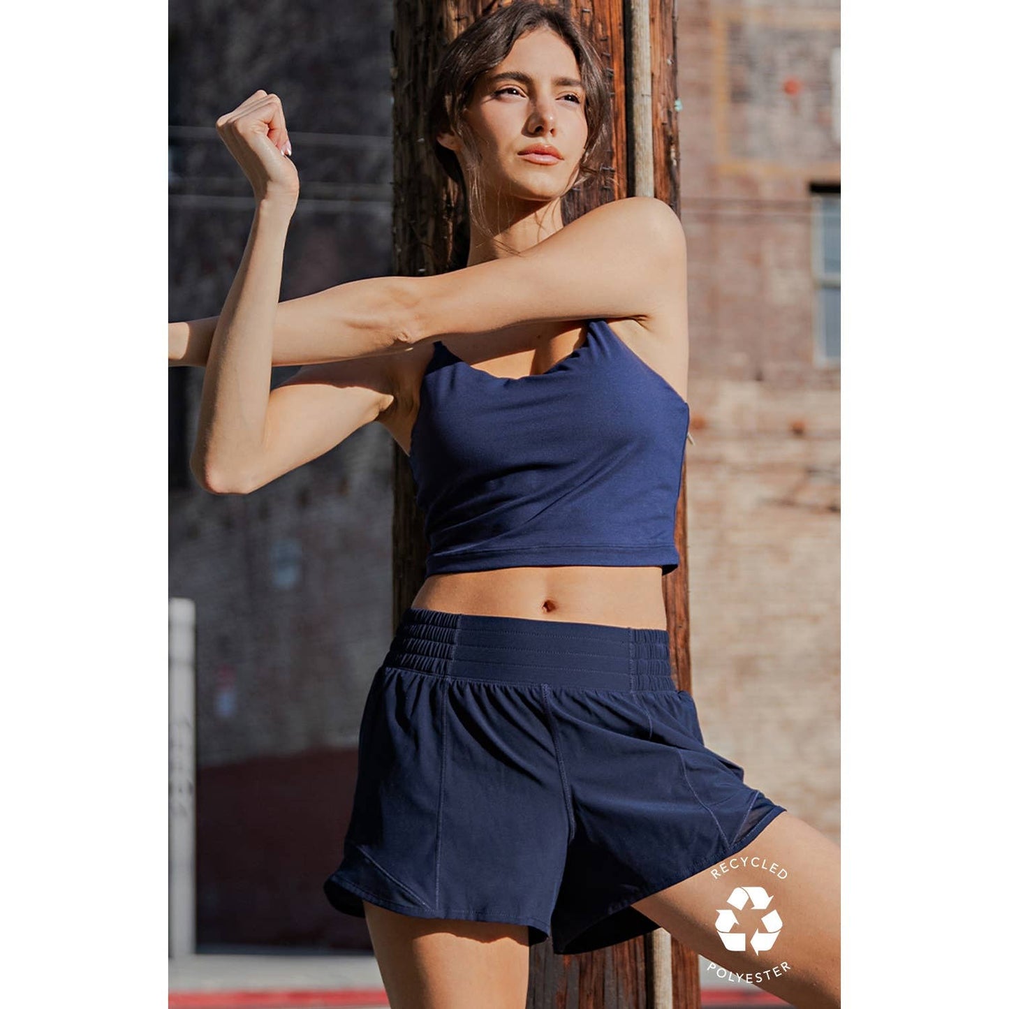 3INCH STRETCH WOVEN EXERCISE SHORTS: Kelly Green / S-M-L-XL(2-2-2-2)