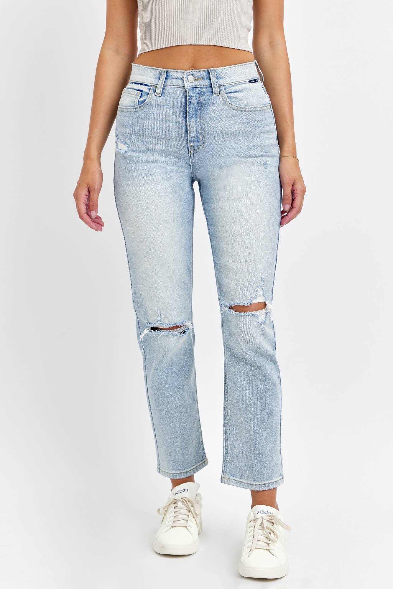 HR Straight Back Pockets Jeans