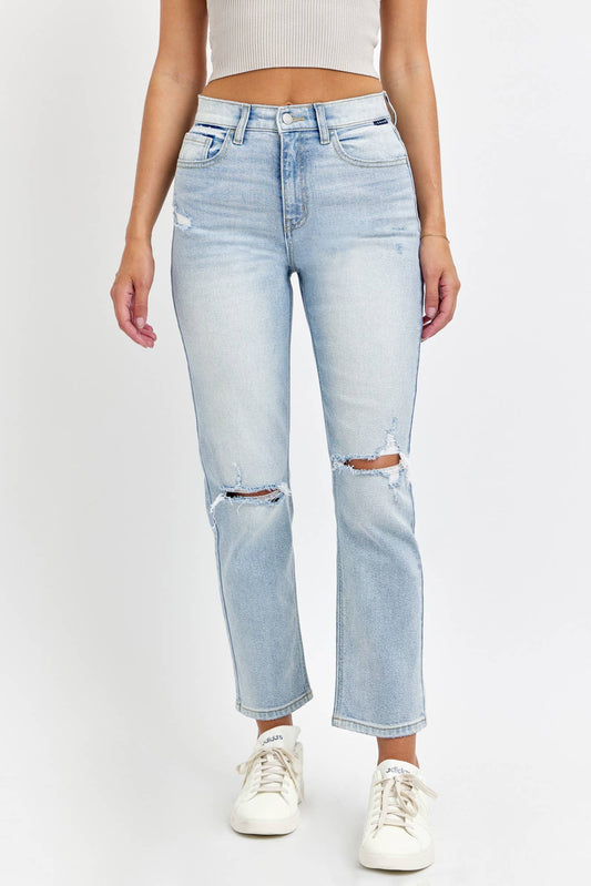 HR Straight Back Pockets Jeans