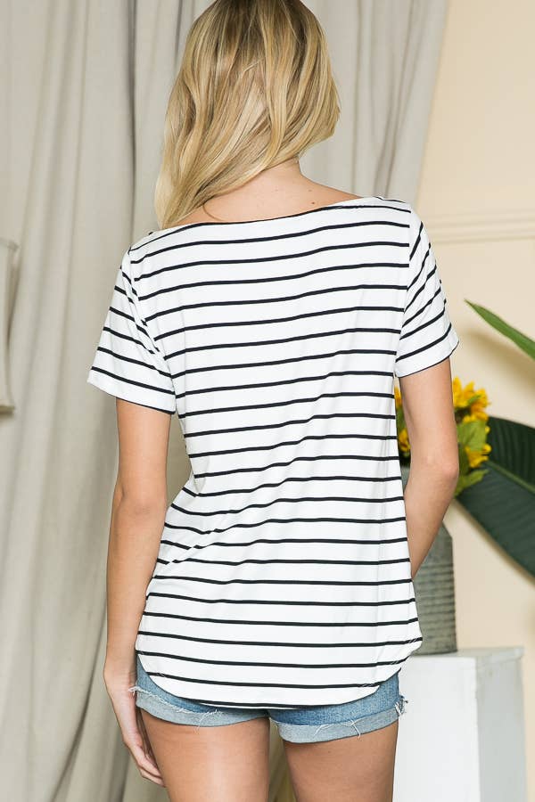 BOAT NECK TOP