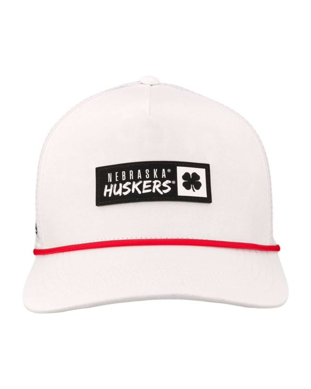 University of Nebraska Whiteout - White NU Hat: SNAPBACK