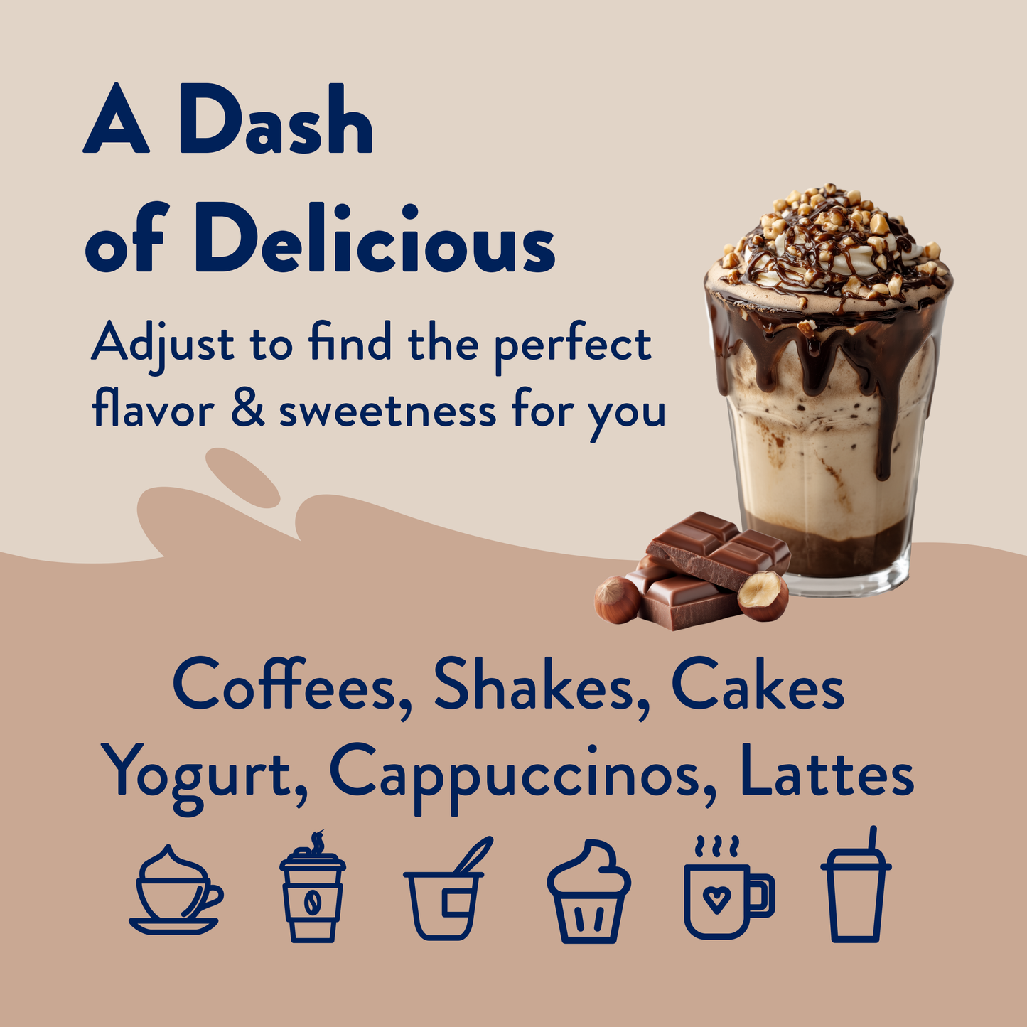 Sugar Free Chocolate Hazelnut Syrup