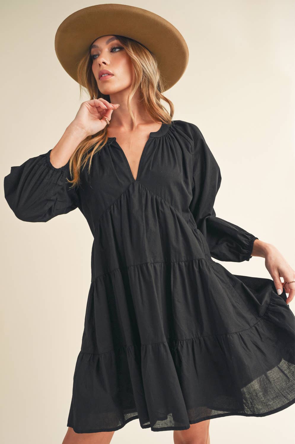 Jenay Tiered Dress