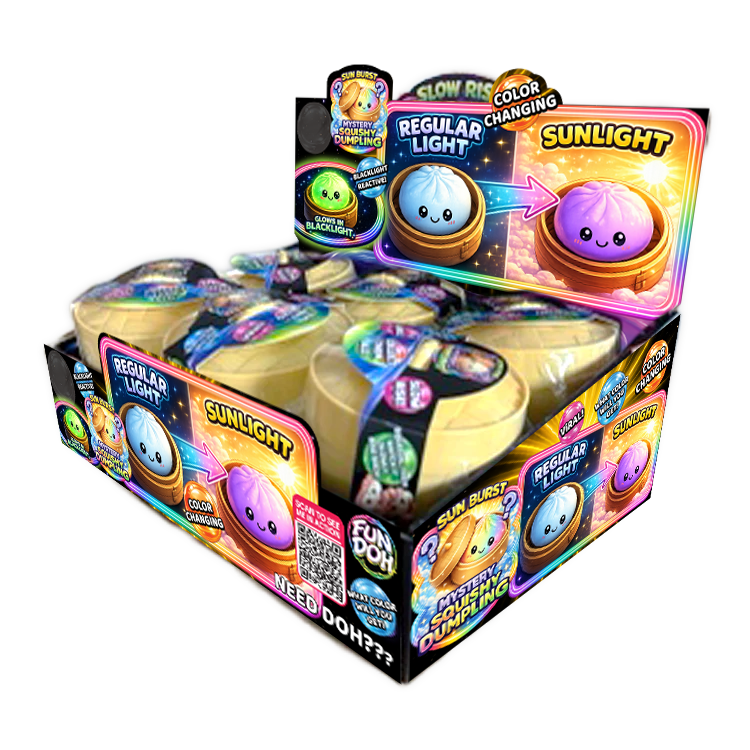 Fun Doh Color Changing Dumpling Squishy