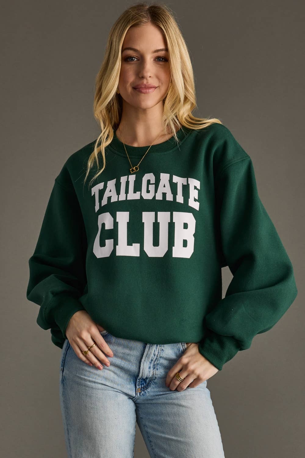 Green Tailgate Club Sweatshirt