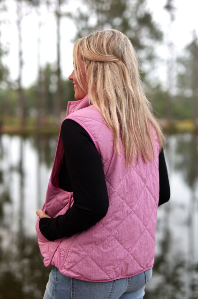 Quilted Puffer Vest