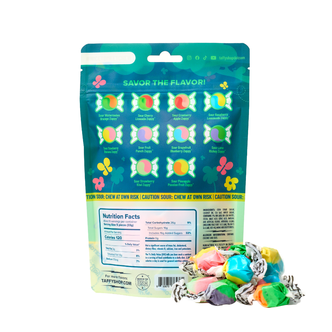 Sour Zappy Taffy Troll Bag