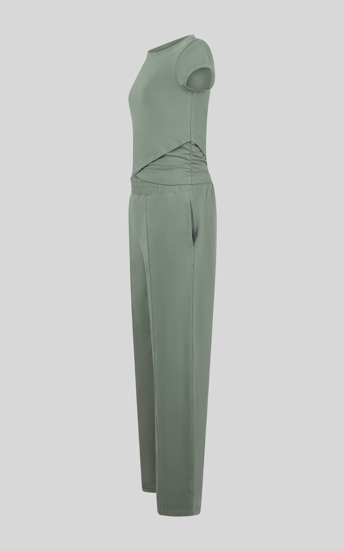 Girls SS & Wide Pants Set