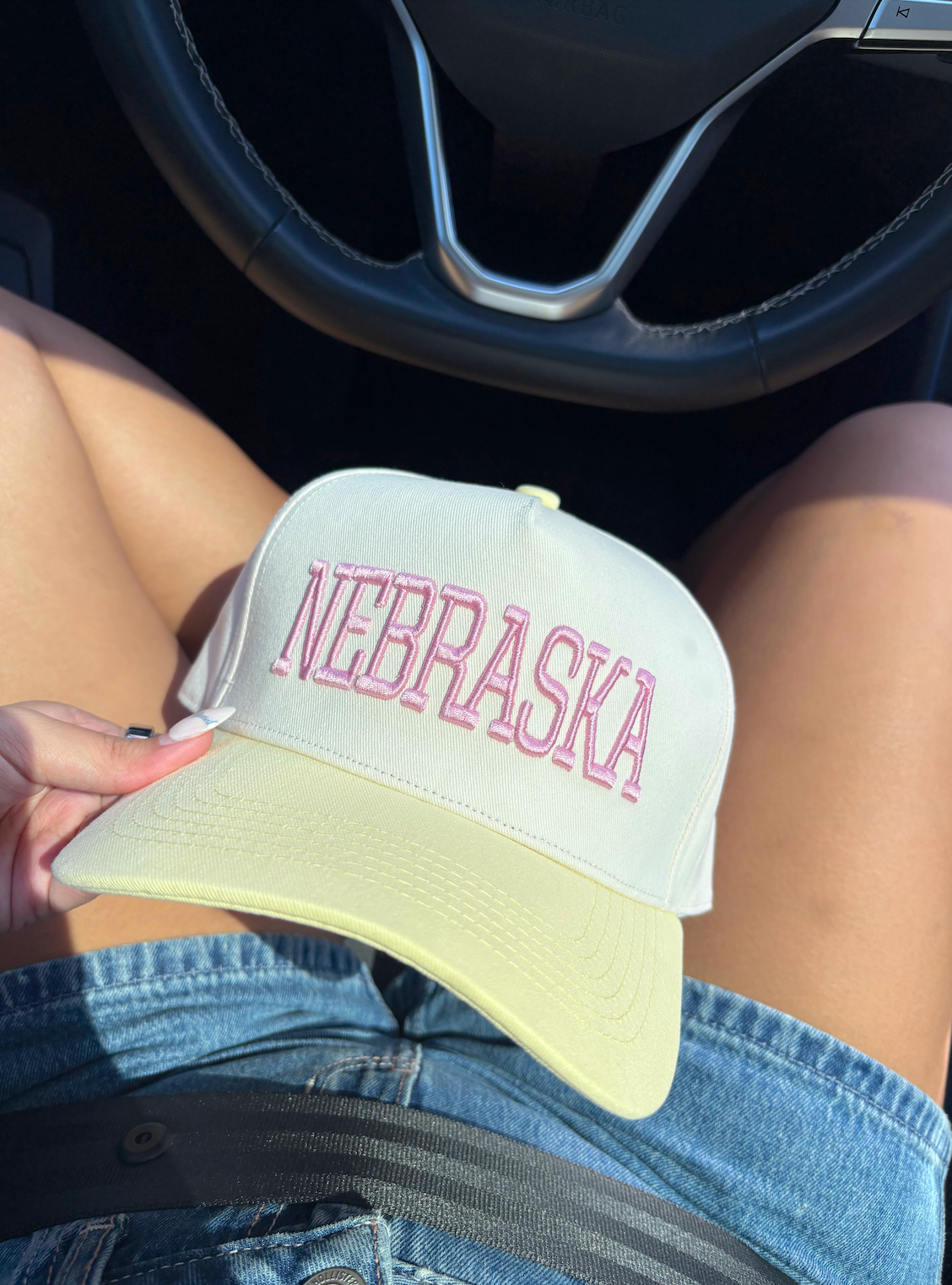 Sunny Nebraska Trucker Hat