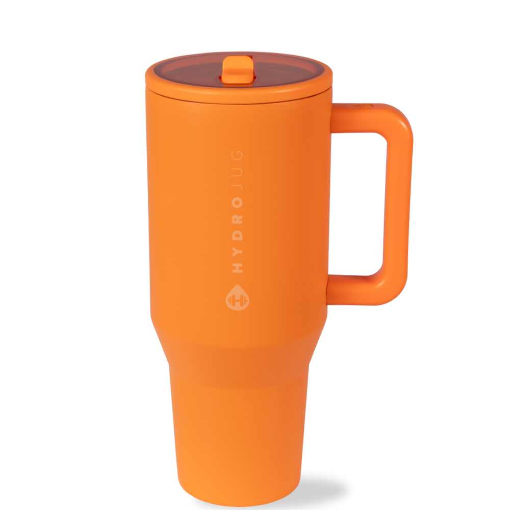 Tangerine HydroJug 32 oz Traveler Tumbler