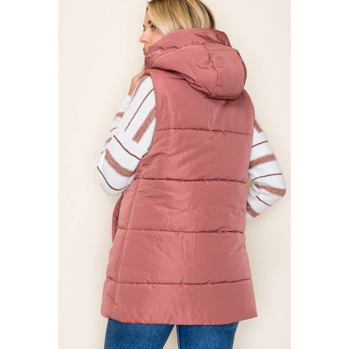 Hooded Puffer Vest