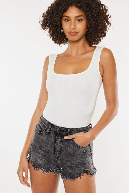 HR Fray Denim Shorts