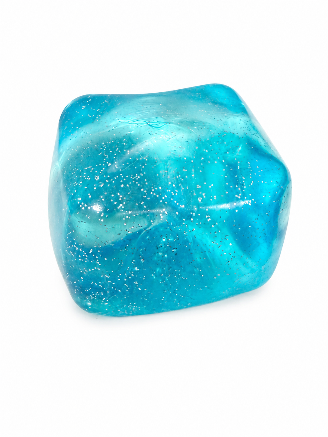 Gold Dust Crystal Ice Stress Toy Cube MSND19