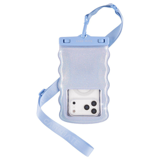 Case-Mate Wavy Waterproof Floating Phone Pouch: Mist Twinkle