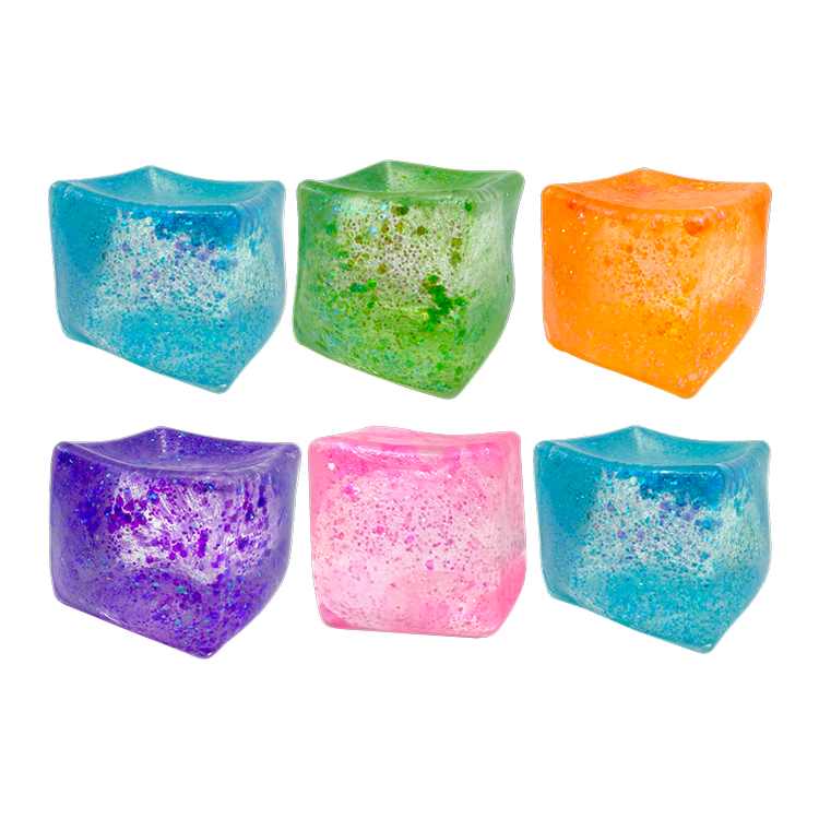 Fun Doh JUMBO Squishy Cube | Viral Assortment - 6/Display: Wholesale Price