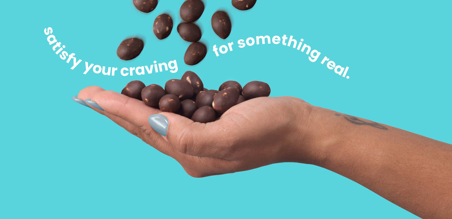 Dark Chocolate Coconut Covered Almonds