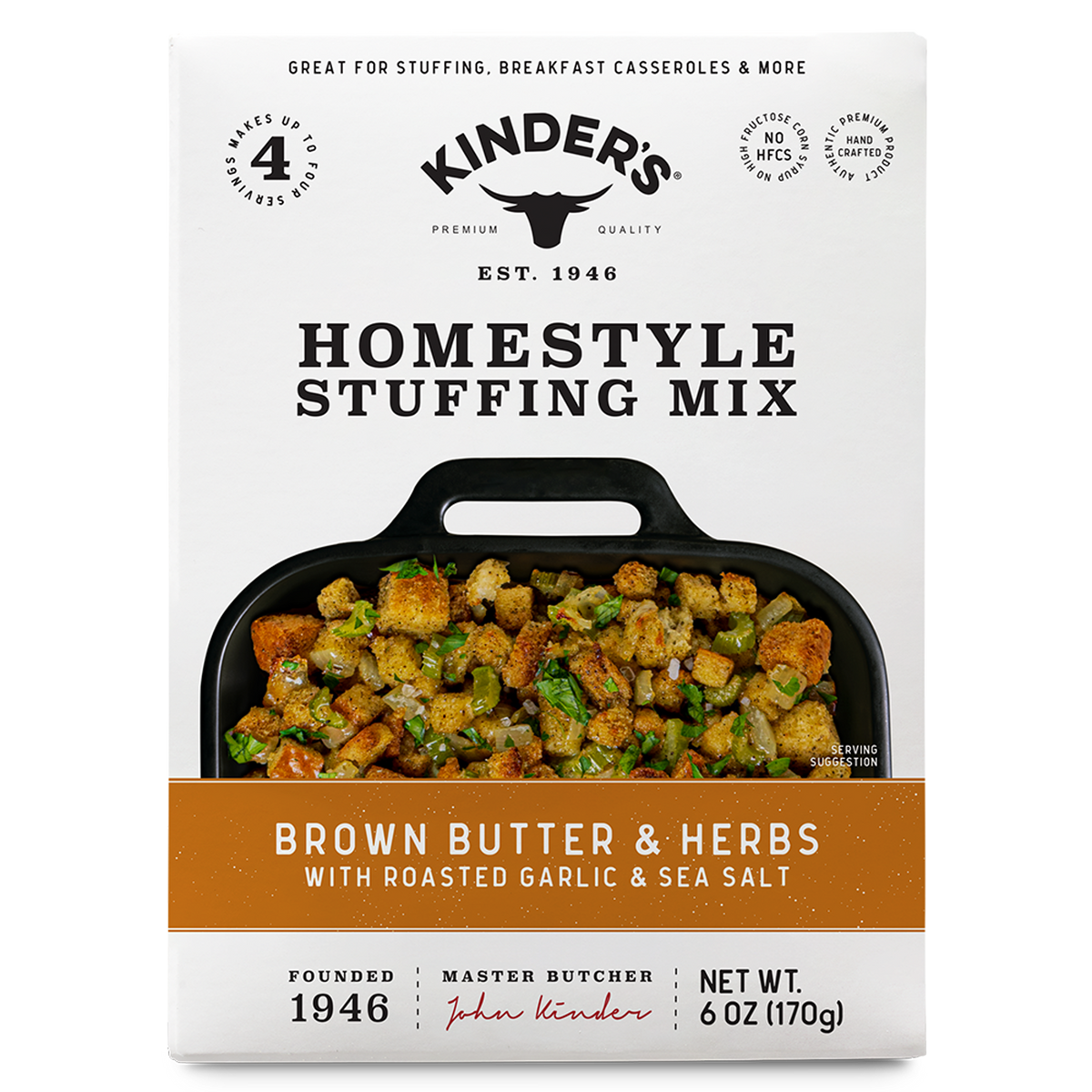 Brown Butter & Herbs Homestyle Stuffing Mix