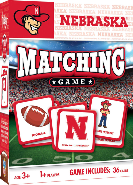 Nebraska Cornhuskers Matching Game