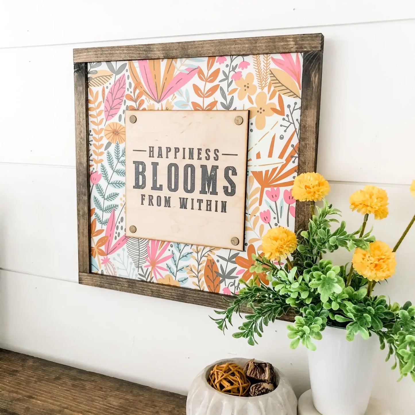 Happiness Blooms From Within