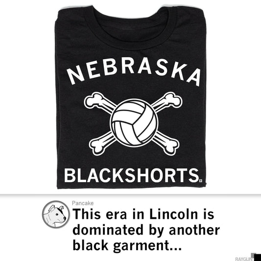 Nebraska Blackshorts: Standard Medium - Black
