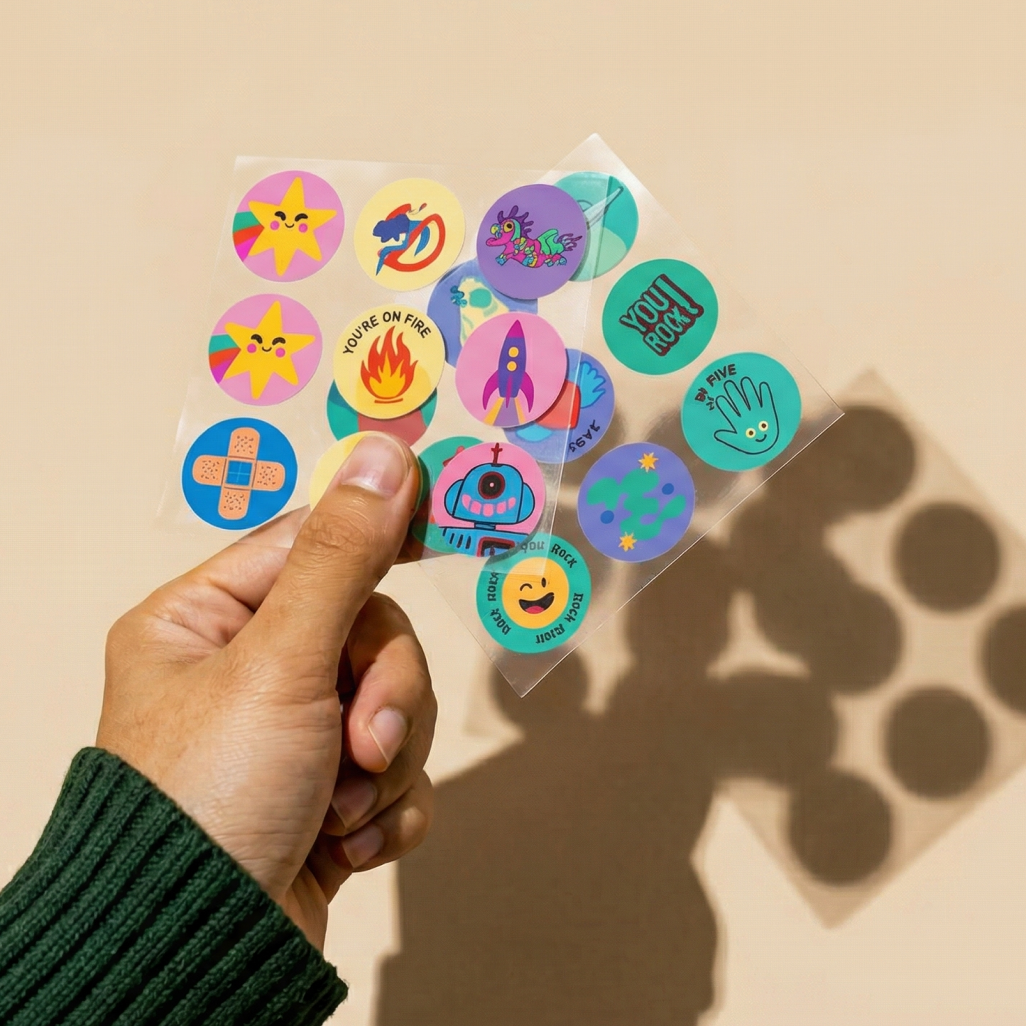 Kids Mosquito Repellent Patches — Summer & Outdoor | 90ct