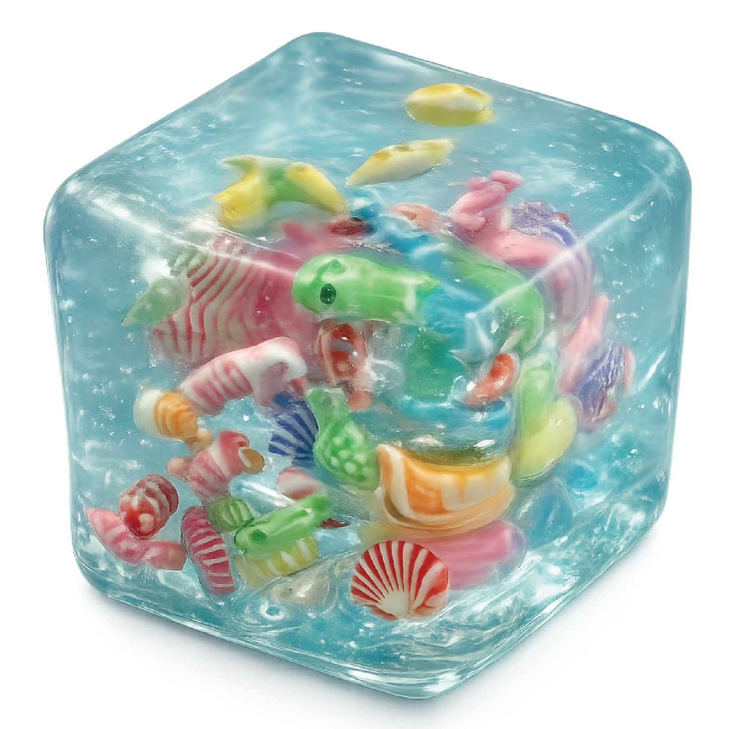 Fun Doh Squishy Charm Cube Fidget Toy Variety - 12/Display: Wholesale Price